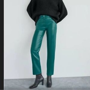 Aritzia Melina Pants! High waisted vegan leather